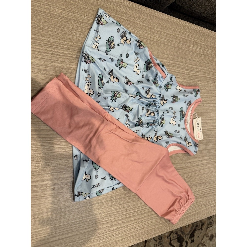 Pete + Lucy Pond Pals Size 3t 2 Piece Set